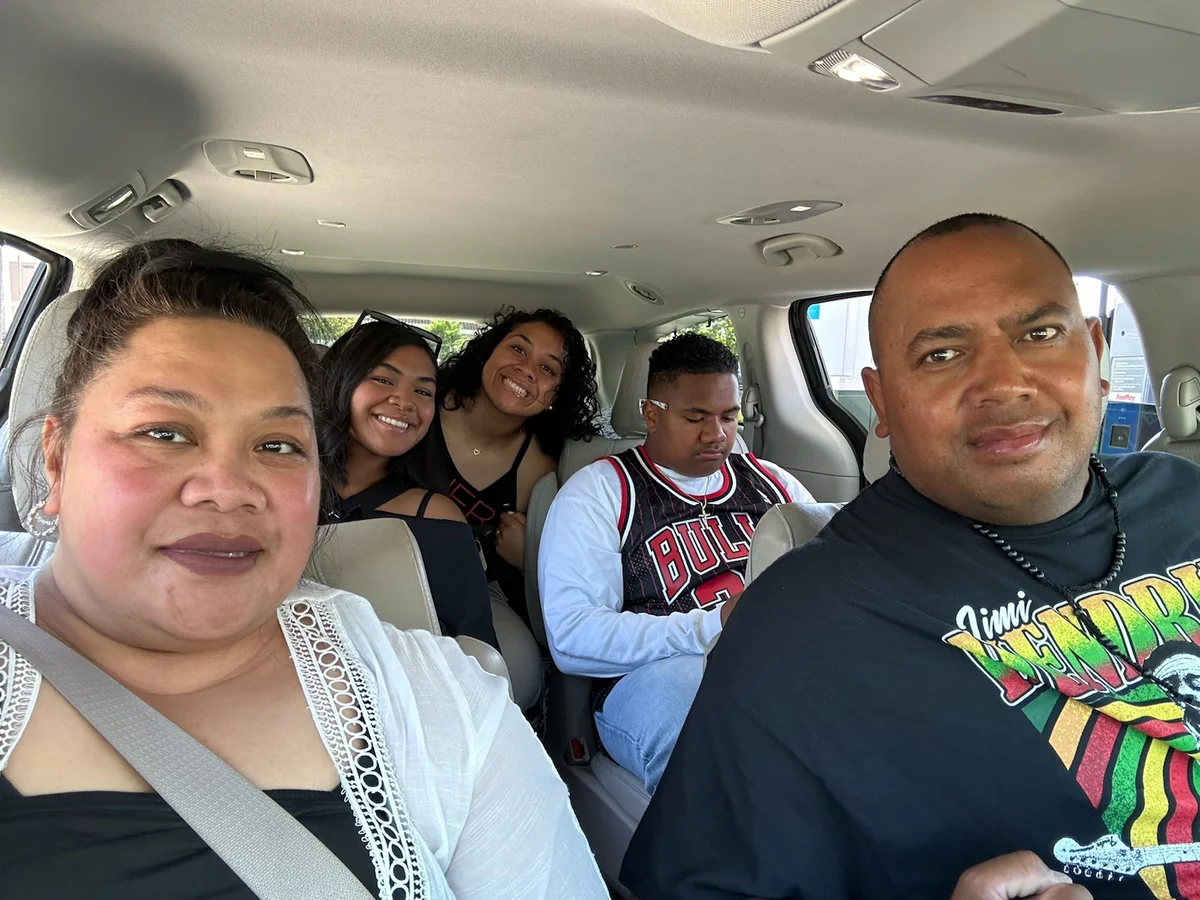 The Concrete Plus family sharing an everyday moment together