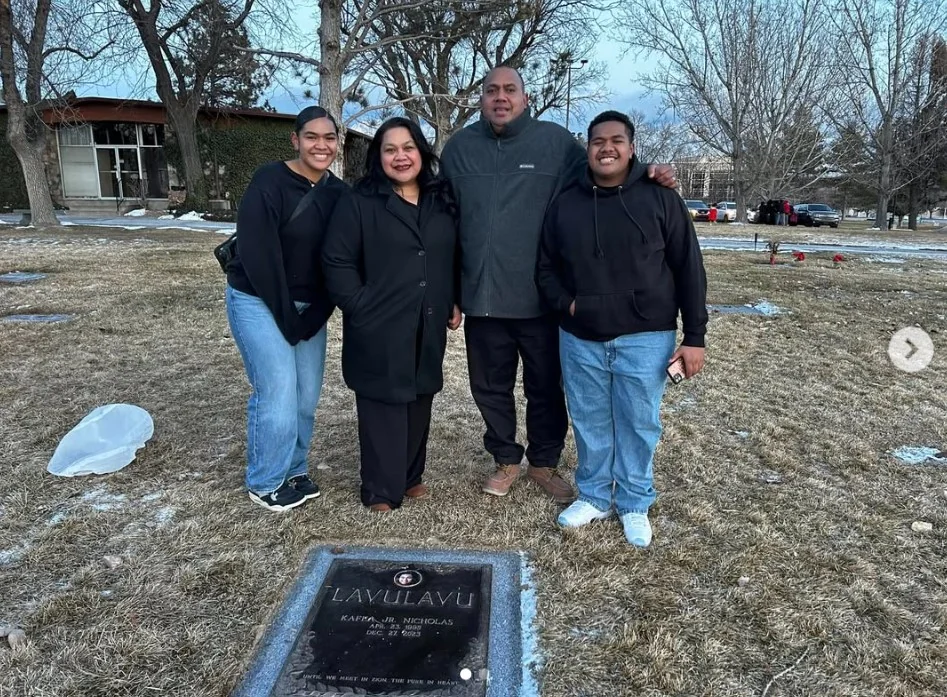 Members of the Concrete Plus family together during a visit of remembrance